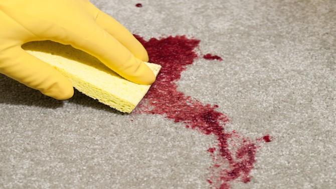 removing stain